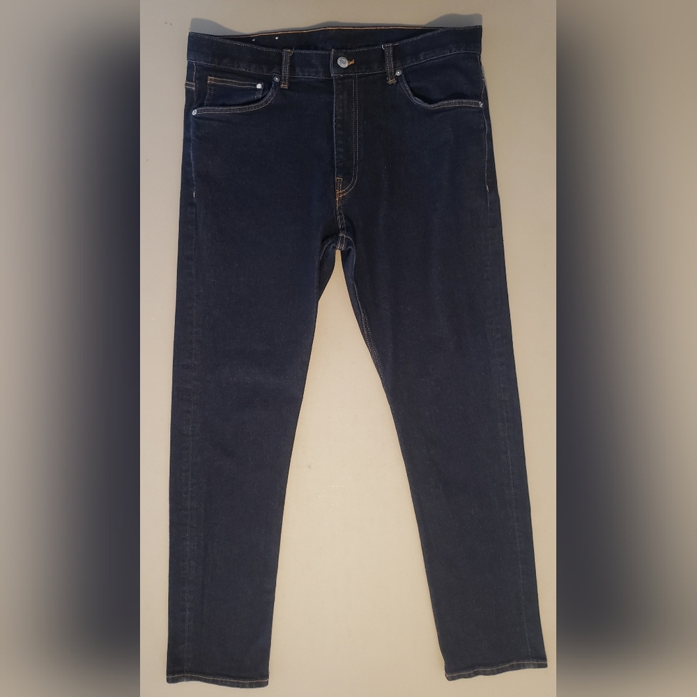 Denim & Co Men's Dark Blue Jeans
